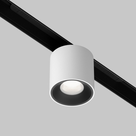 Corp de iluminat pe șină Alfa S, Aluminiu Negru, 7W, MAYTONI TR132-4-7W-DS-W [4]