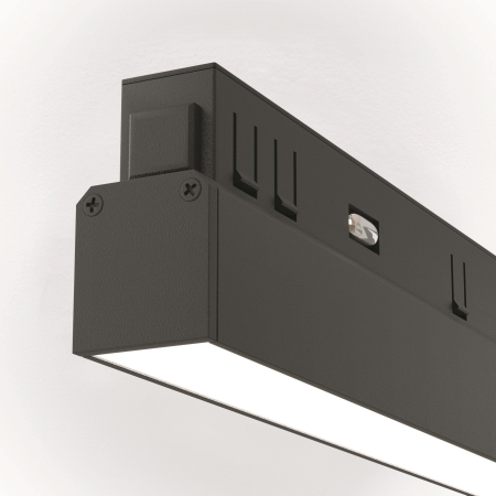 Corp de iluminat pe șină BASIS, Aluminiu Negru, 12W, MAYTONI TR030-4-12W3K-WW-DS-B [5]