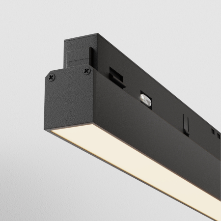 Corp de iluminat pe șină BASIS, Aluminiu Negru, 24W, MAYTONI TR030-2-24W3K-B [4]