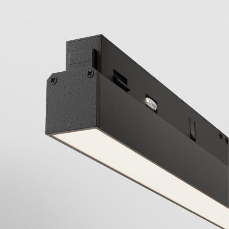 Corp de iluminat pe șină BASIS, Aluminiu Negru, 24W, MAYTONI TR030-2-24W4K-B [4]