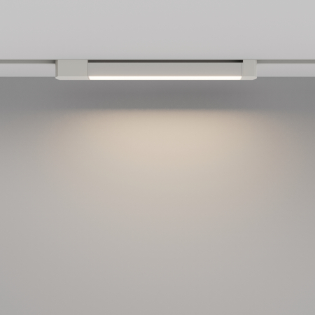 Corp de iluminat pe șină Bază Rotativă, Aluminiu și plastic Alb, 24W, MAYTONI TR104-1-24W4K-W-DE [5]