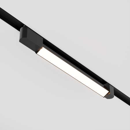 Corp de iluminat pe șină Bază Rotativă, Aluminiu și plastic Negru, 24W, MAYTONI TR104-1-24W3K-B-DE [4]