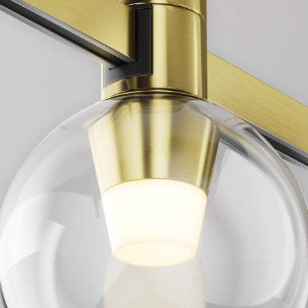 Corp de iluminat pe șină Bubble, Aluminiu Alamă, 3W, MAYTONI TR148-1-3W2.7K-BS-DE [8]