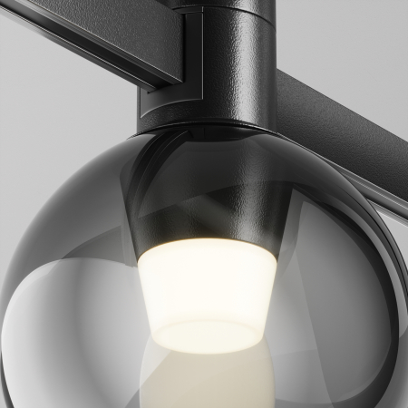 Corp de iluminat pe șină Bubble Negru Aluminiu 3W MAYTONI TR148-1-3W3K-B-DE [9]