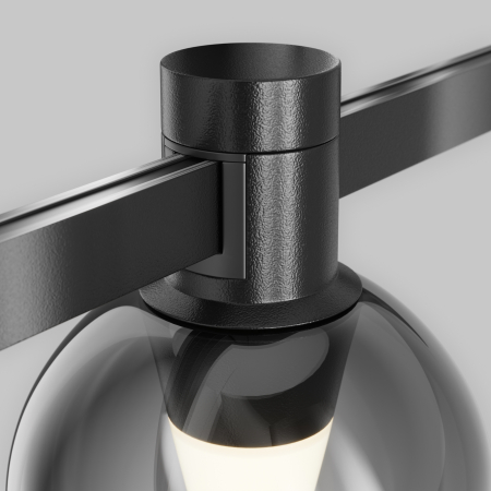Corp de iluminat pe șină Bubble Negru Aluminiu 3W MAYTONI TR148-1-3W3K-B-DE [3]