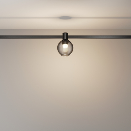 Corp de iluminat pe șină Bubble Negru Aluminiu 3W MAYTONI TR148-1-3W3K-B-DE [7]