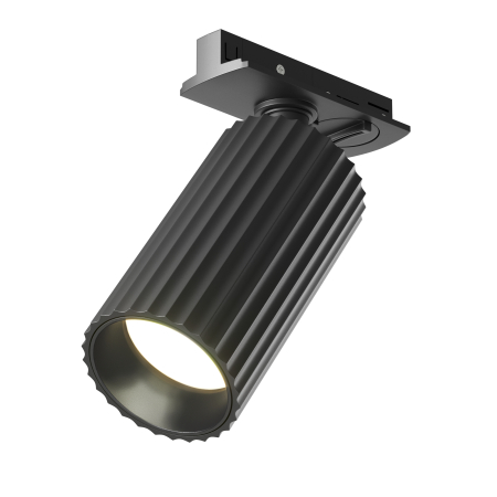 Corp de iluminat pe șină Calipso, Aluminiu Negru, 10W, MAYTONI TR218-1-GU10-BK [0]