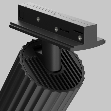 Corp de iluminat pe șină Calipso, Aluminiu Negru, 10W, MAYTONI TR218-1-GU10-BK [2]