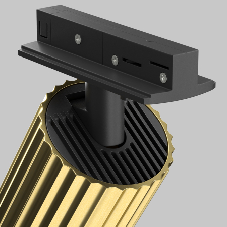 Corp de iluminat pe șină Calipso, Aluminiu Negru, 10W, MAYTONI TR218-1-GU10-BS [2]