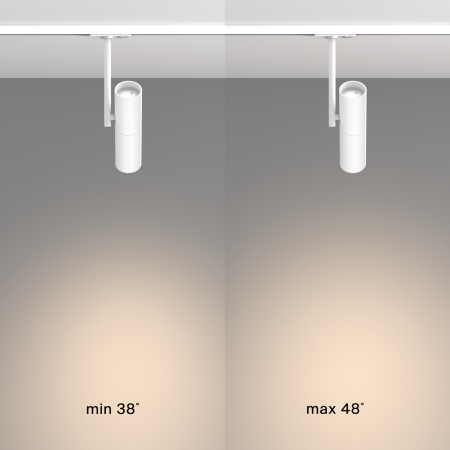 Corp de iluminat pe șină Elti, Aluminiu Negru, 10W, Maytoni TR005-1-GU10-W [5]