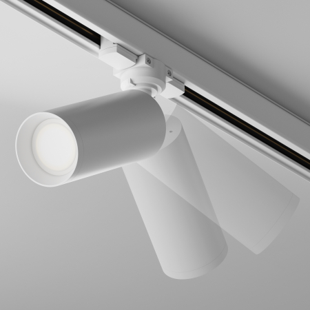 Corp de iluminat pe șină Focus, Aluminiu Alb, 10W, MAYTONI TR028-3-GU10-W [3]