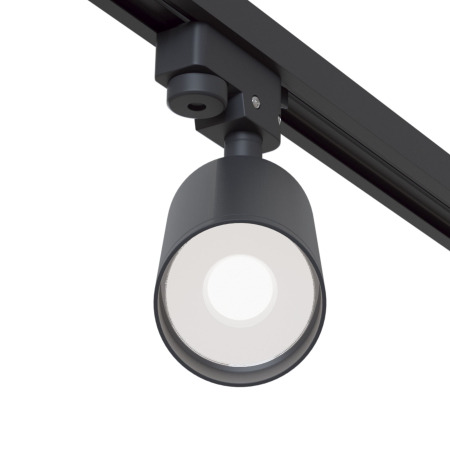 Corp de iluminat pe șină Focus, Aluminiu Negru, 10W, MAYTONI TR004-1-GU10-B [4]