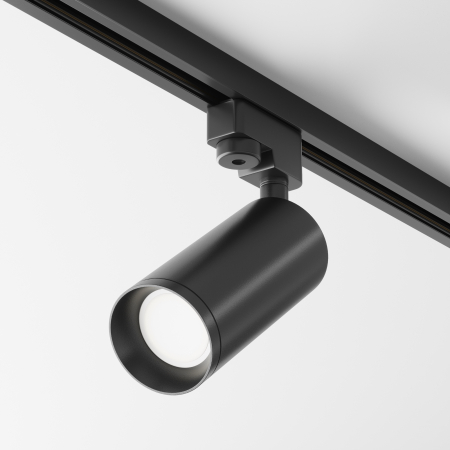 Produse - Corp de iluminat pe șină Focus, Aluminiu Negru, 10W, MAYTONI TR004-1-GU10-B