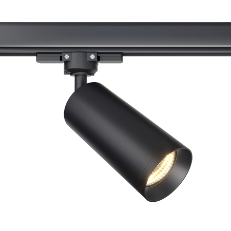 Corp de iluminat pe șină Focus, Aluminiu Negru, 10W, MAYTONI TR028-3-GU10-B [3]
