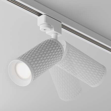 Corp de iluminat pe șină Focus Design, Aluminiu Alb, 10W, MAYTONI TR011-1-GU10-W [9]