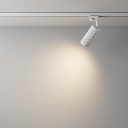 Corp de iluminat pe șină Focus Design, Aluminiu Alb, 10W, MAYTONI TR011-1-GU10-W [6]
