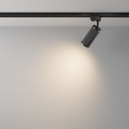 Corp de iluminat pe șină Focus Design, Aluminiu Negru, 10W, MAYTONI TR011-1-GU10-B [6]
