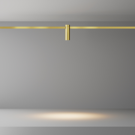 Corp de iluminat pe șină Focus Led, Aluminiu Alamă, 5W, MAYTONI TR143-1-5W2.7K-W-BS-DE [6]