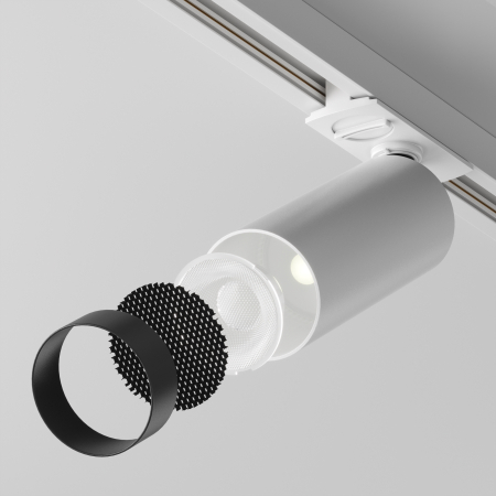 Corp de iluminat pe șină Focus LED, Aluminiu Alb, 12W, MAYTONI TR021-1-12W4K-W-W [5]