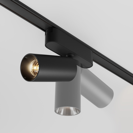 Corp de iluminat pe șină Focus LED, Aluminiu Negru, 12W, MAYTONI TR103-1-12W3K-M-B [9]