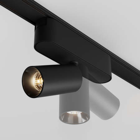 Corp de iluminat pe șină Focus LED, Aluminiu Negru, 5W, MAYTONI TR103-1-5W3K-M-B [10]