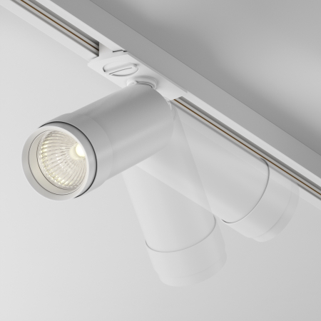 Corp de iluminat pe șină Focus Zoom, Aluminiu Alb, 12W, MAYTONI TR021-1-12B3K-Z-W [3]