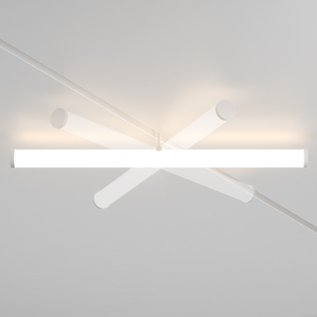 Corp de iluminat pe șină Larc, Aluminiu Alb, 25W, MAYTONI TR086-2-25W3K-W [4]