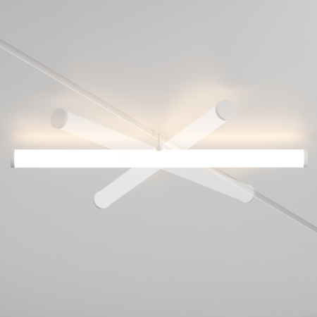 Corp de iluminat pe șină Larc, Aluminiu Alb, 25W, MAYTONI TR086-4-25W-DS-W [7]