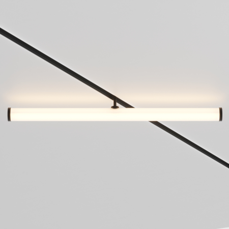 Promotii - Corp de iluminat pe șină Larc, Aluminiu Negru, 25W, MAYTONI TR086-2-25W3K-B