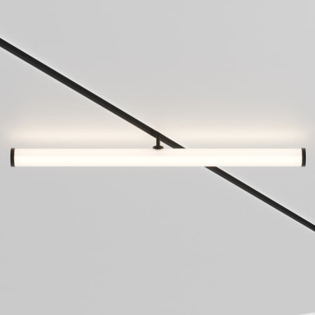 Promotii - Corp de iluminat pe șină Larc, Aluminiu Negru, 25W, MAYTONI TR086-2-25W4K-B
