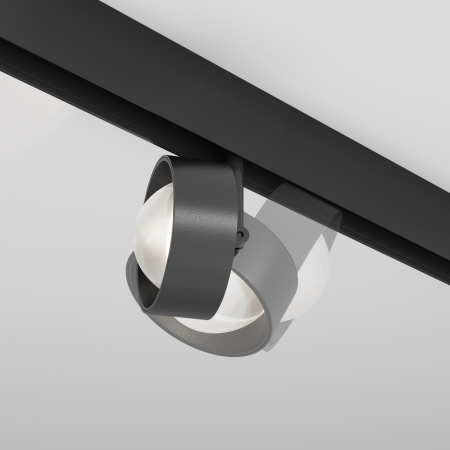 Corp de iluminat pe șină Lentilă, Aluminiu Negru, 15W, MAYTONI TR217-4-15WTW-DD-B [9]