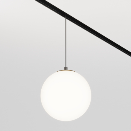 Corp de iluminat pe șină Lună, Sticlă Negru, 6W, MAYTONI TR039-4-5WTW-DD2-B [4]