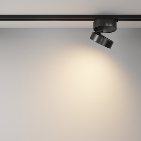 Corp de iluminat pe șină ONDA, Aluminiu Negru, 18W, MAYTONI TR007-1-18W3K-B-1 [6]