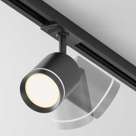 Corp de iluminat pe șină ORLO, Metal, aluminiu, plastic Negru, 5W, MAYTONI TR085-1-5W3K-B [6]