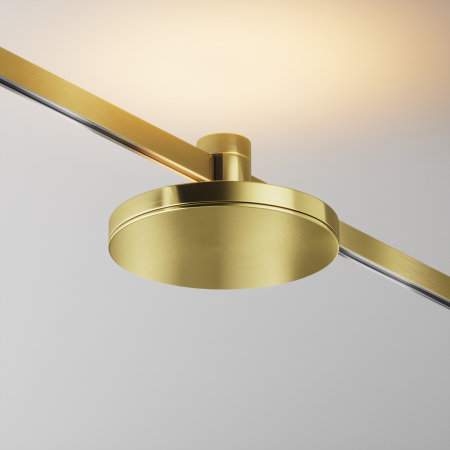 Corp de iluminat pe șină Plato, Aluminiu Alamă, 7W, MAYTONI TR152-1-7W2.7K-BS-DE [5]