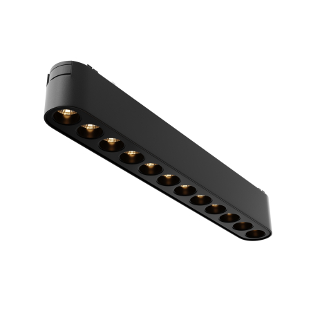 Corp de iluminat pe șină Points, Aluminiu Negru, 12W, MAYTONI TR082-1-12W3K-M-B [0]
