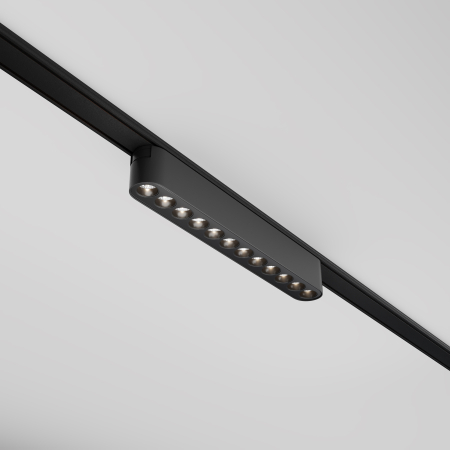 Corp de iluminat pe șină Points, Aluminiu Negru, 12W, MAYTONI TR082-1-12W4K-M-B [4]