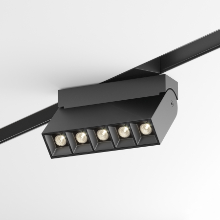 Produse - Corp de iluminat pe șină Points Rot, Aluminiu Negru, 10W, MAYTONI TR015-2-10W3K-B