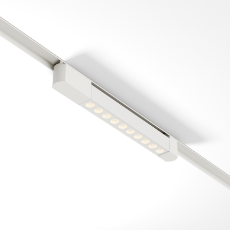 Corp de iluminat pe șină Points Rot, Aluminiu și plastic Alb, 10W, MAYTONI TR010-1-10W3K-M-W-DE [4]