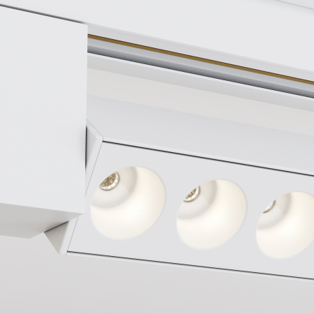 Corp de iluminat pe șină Points Rot, Aluminiu și plastic Alb, 20W, MAYTONI TR010-1-20W3K-M-W [7]