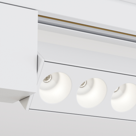 Corp de iluminat pe șină Points Rot, Aluminiu și plastic Alb, 20W, Maytoni TR010-1-20W4K-M-W [8]