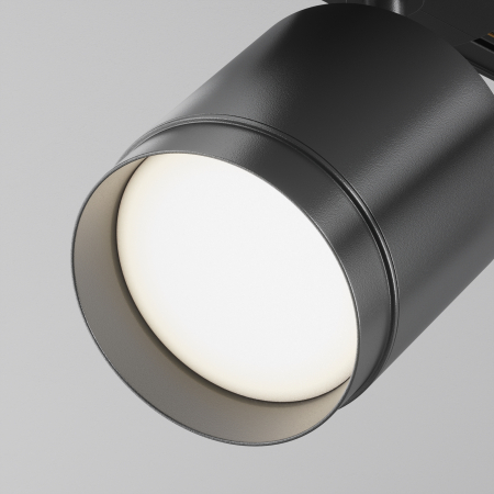 Corp de iluminat pe șină Polar, Aluminiu și plastic Negru, 12W, MAYTONI TR088-1-GX53-B [7]