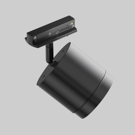 Corp de iluminat pe șină Polar, Aluminiu și plastic Negru, 12W, MAYTONI TR088-1-GX53-B [6]