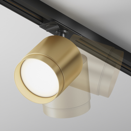 Corp de iluminat pe șină Polar, Aluminiu și plastic Negru, 12W, MAYTONI TR088-1-GX53-MG [9]
