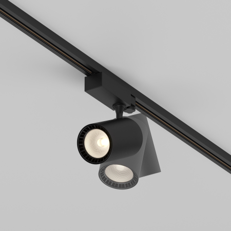 Corp de iluminat pe șină Vuoro, Aluminiu Negru, 20W, MAYTONI TR029-3-20W3K-S-B [7]