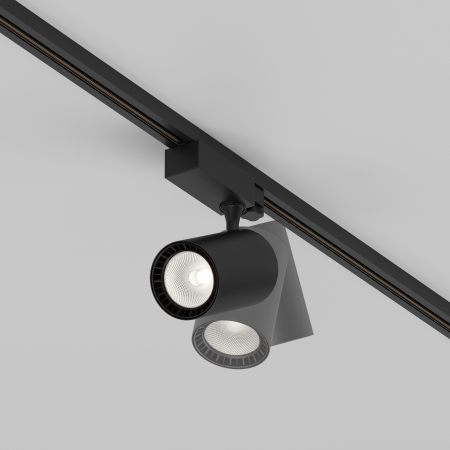 Corp de iluminat pe șină Vuoro, Aluminiu Negru, 26W, MAYTONI TR029-3-26W4K-S-B [7]