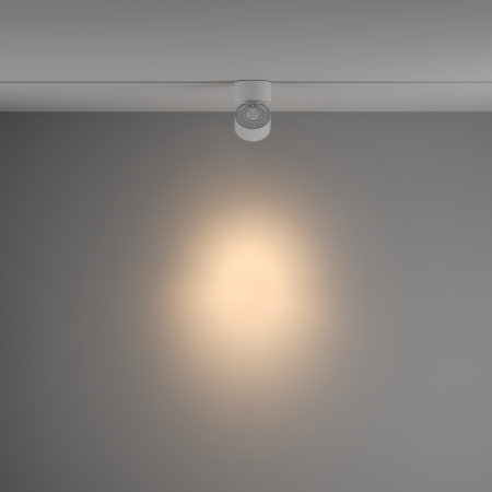 Corp de iluminat pe șină Yin, Aluminiu Alb, 15W, MAYTONI TR084-1-15W3K-D-W [6]