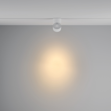 Corp de iluminat pe șină Yin, Aluminiu Alb, 15W, MAYTONI TR084-1-15W3K-D-W-DE [6]