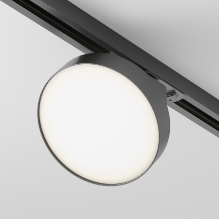 Corp de iluminat pe șină Zon, Metal, aluminiu, plastic Negru, 12W, MAYTONI TR043-1-12W3K-B [4]