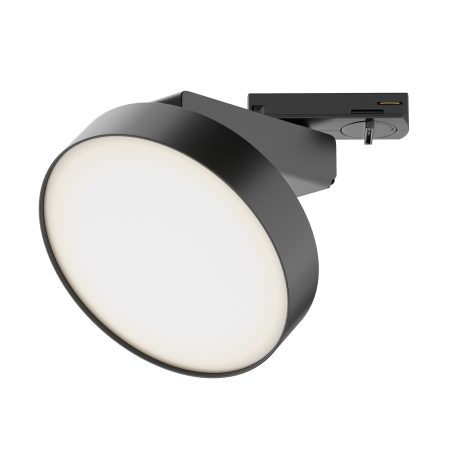Corp de iluminat pe șină Zon, Metal, aluminiu, plastic Negru, 12W, MAYTONI TR043-1-12W4K-B [0]